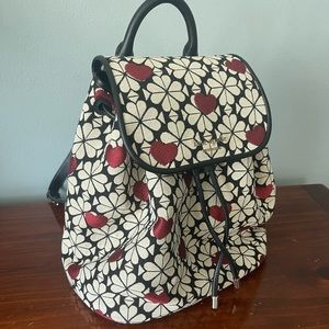 Kate Spade jacquard backpack